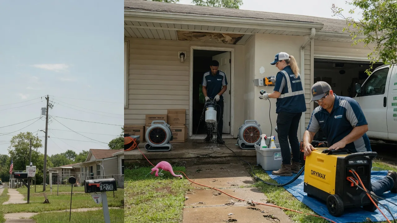 Storm Damage Water Removal in Sumner, IL near me